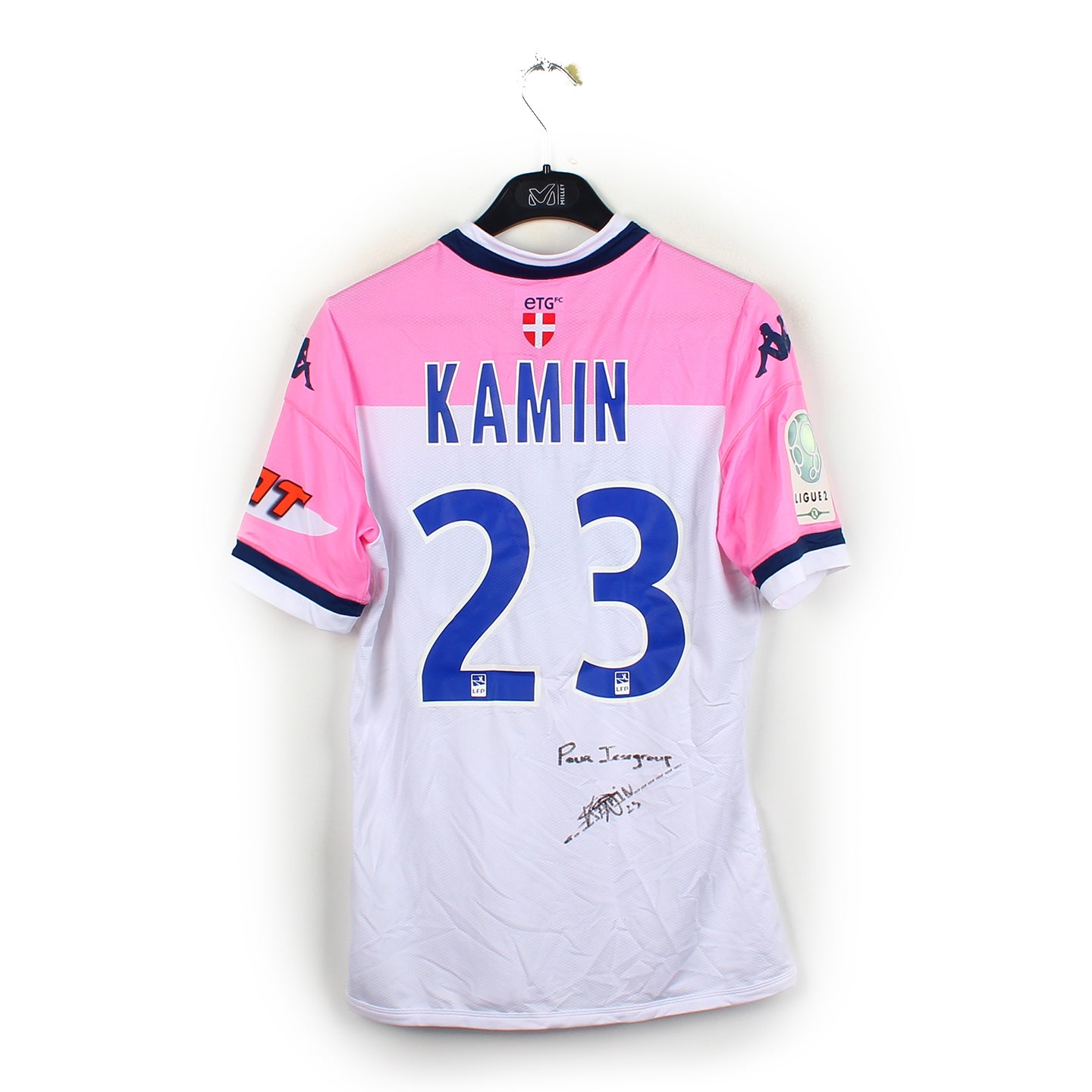 2015/16 - Evian Thonon Gaillard - Kamin #23 (M) [MATCH ISSUE] *signé*