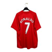 2007/09 - Manchester United - Ronaldo #7 (3XL)