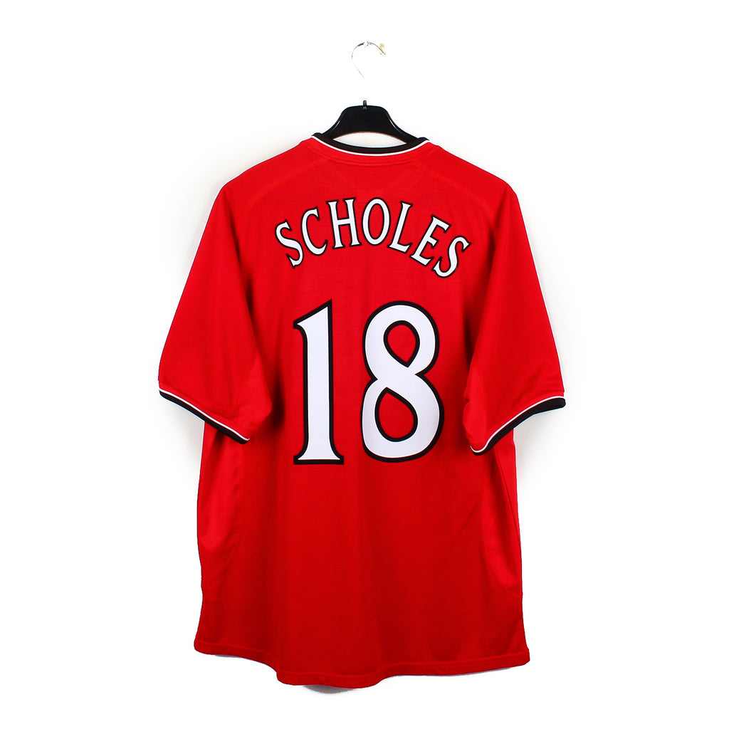 2000/02 - Manchester United - Scholes #18 (2XL)