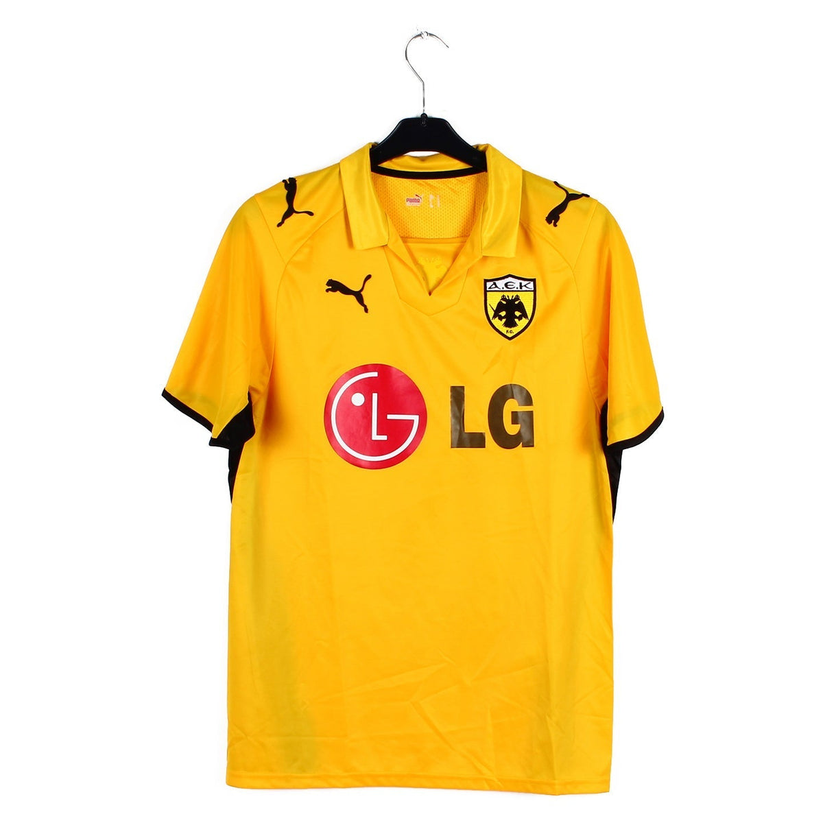 Maillot Vintage AEK Athens – Football – Numéro 10 – Taille XL – Oldschool – Occasion