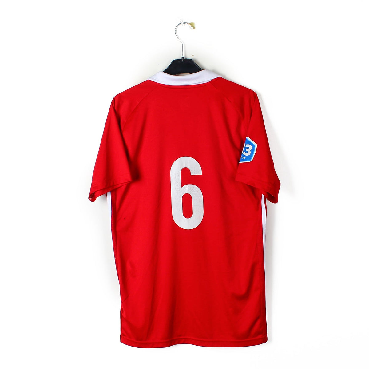 Maillot US Concarneau Porté Abdou Moina N°6 – Uhlsport Domicile Bleu – Taille S