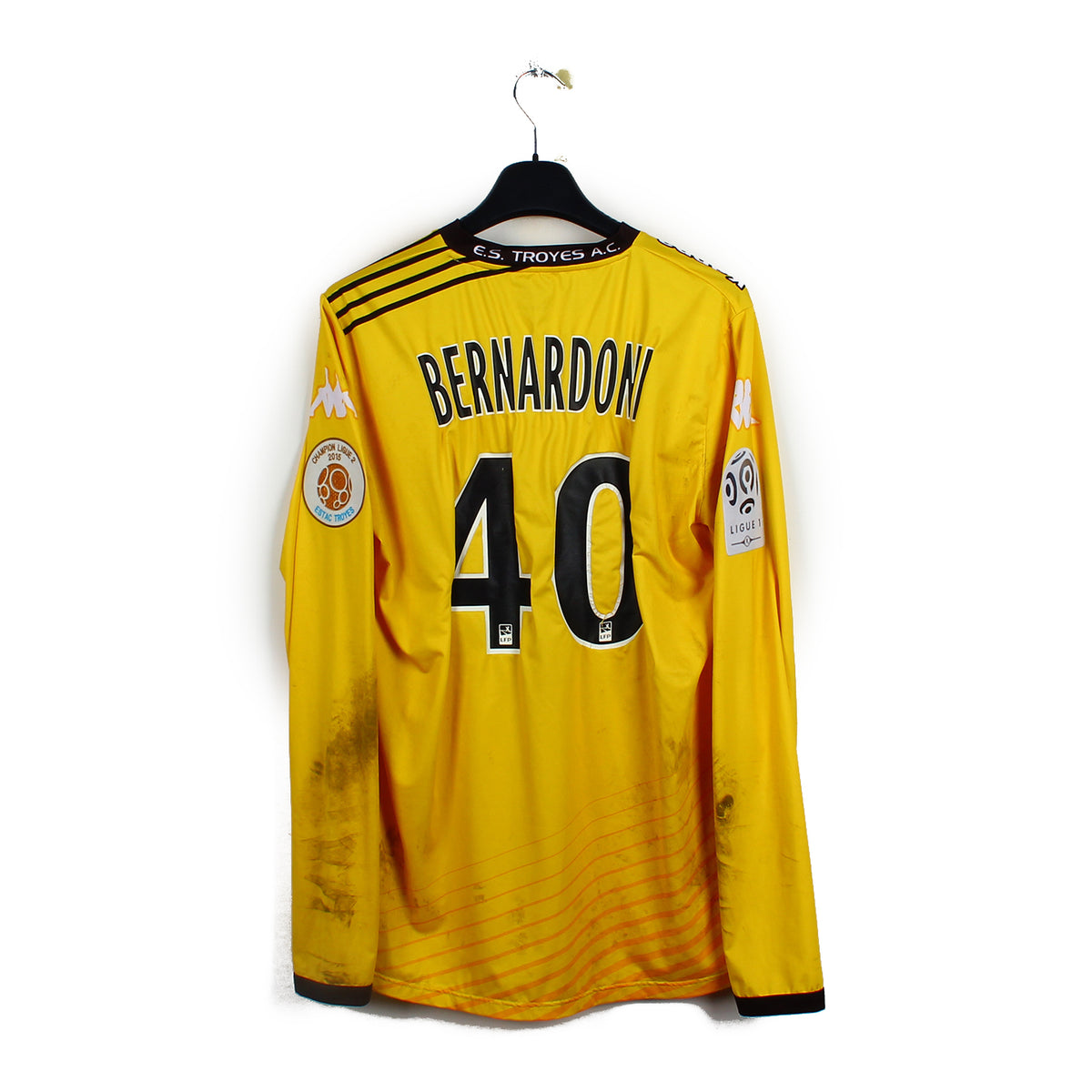 2015/16 - ESTAC Troyes - Bernardoni #40 (XL) [MATCH ISSUE]