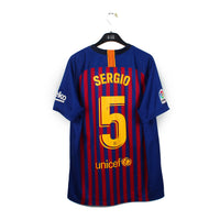 2018/19 - Barcelone - Sergio #5 (XL)