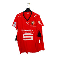 2008/09 - Stade Rennais - Kembo #20 (L) [MATCH ISSUE] *signé*