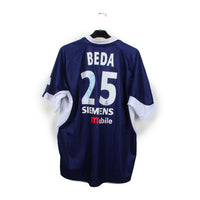 2001/03 - Girondins Bordeaux - Beda #25 (XL) [MATCH ISSUE] *signé*