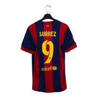 2014/15 - Barcelone - Suarez #9 (M)