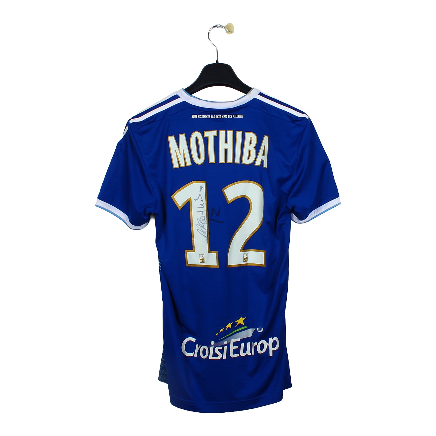 2019/20 - Racing Club de Strasbourg - Mothiba #12 (S) [MATCH ISSUE] *signé*