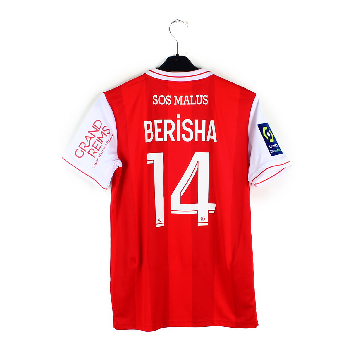 2021/22 - Stade de Reims - Berisha #14 (S) [MATCH ISSUE]