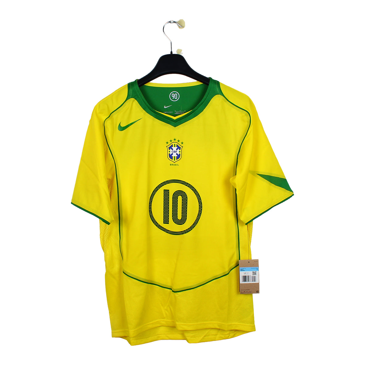 2004/06 - Brésil - Ronaldinho #10 (L) *réédition*