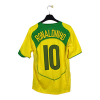 2004/06 - Brésil - Ronaldinho #10 (M) *réédition*