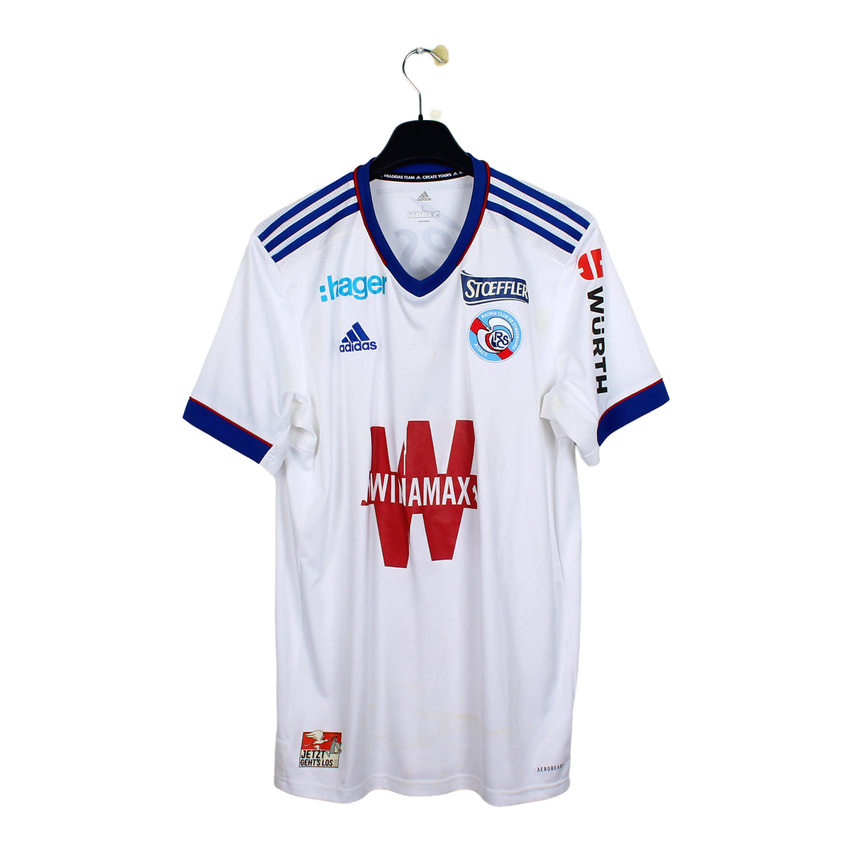 2020/21 - Racing Club de Strasbourg - Mothiba #12 (L) *signé*