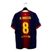 2012/13 - Barcelone - Iniesta #8 (L)