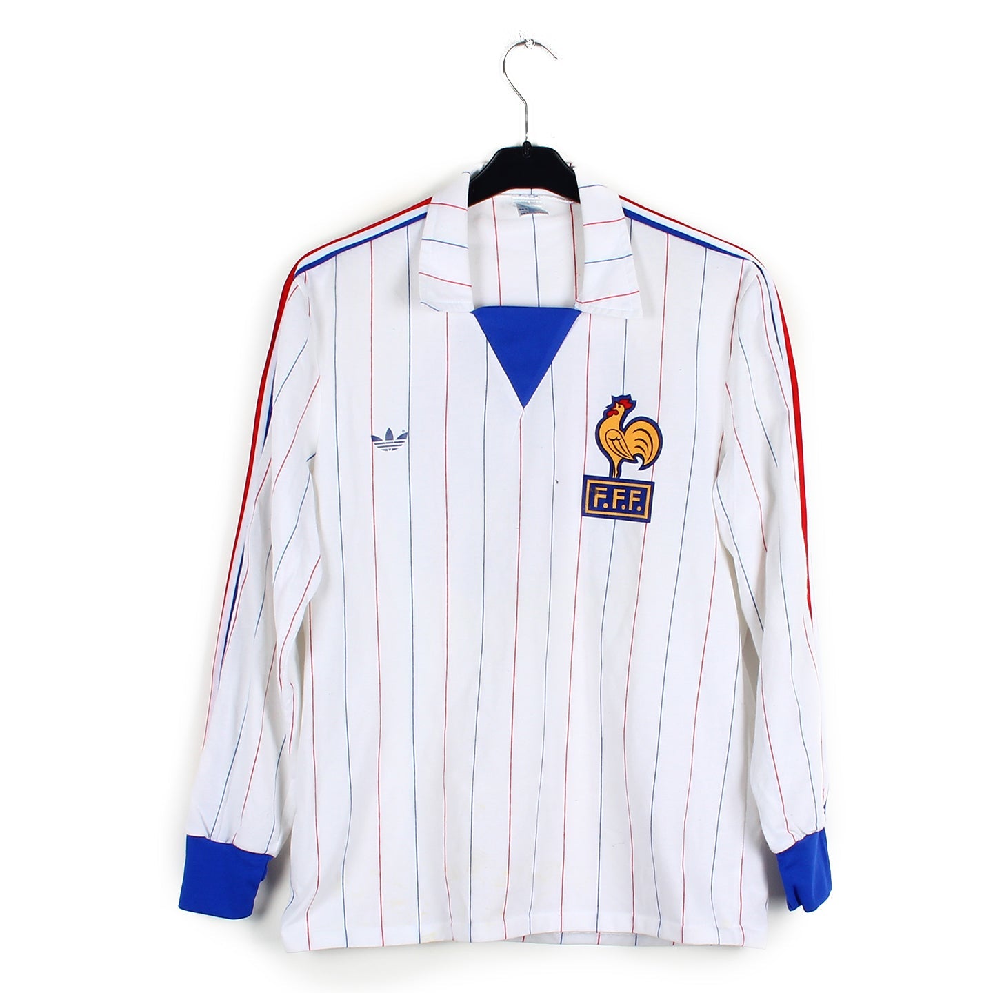 Maillot Equipe de France vintage qualifications Coupe du Monde 1982