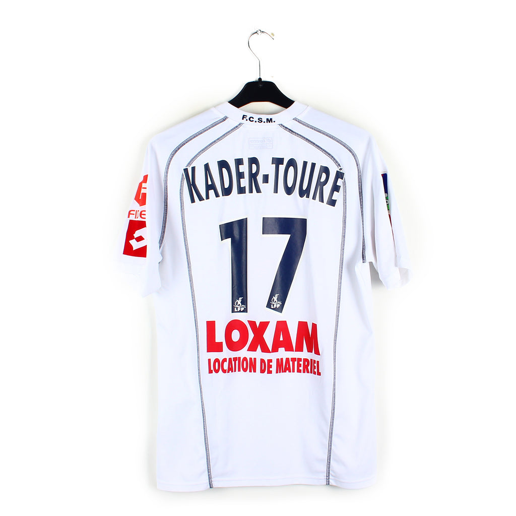 2005/06 - Sochaux Montbéliard FC -  Kader-Touré #17 (L) [MATCH ISSUE] *signé*