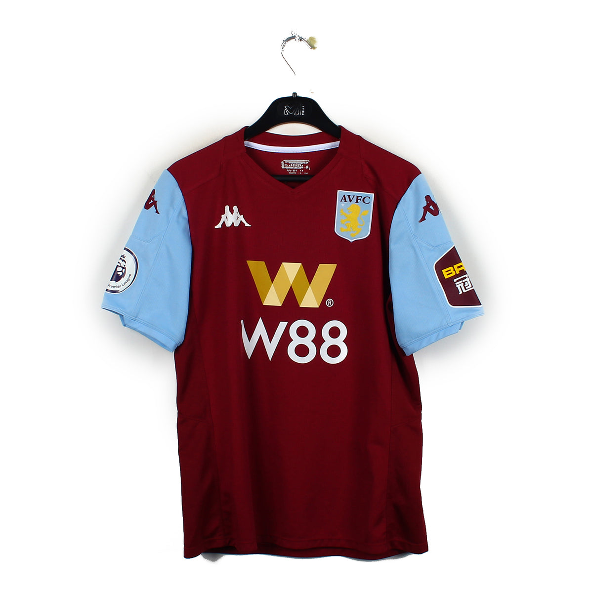 Maillot Foot Aston Villa Domicile 2019/2020 Kappa Taille M Adulte