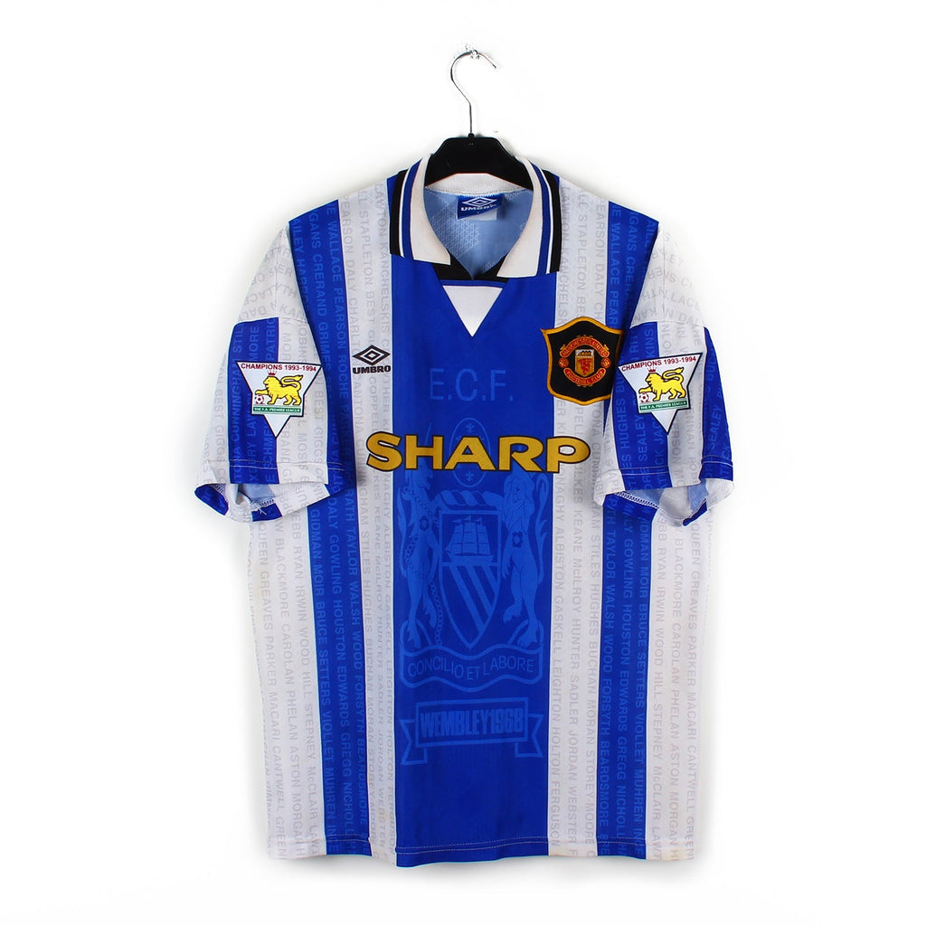 Maillot Football Umbro Manchester United Extérieur 1996-1997 Vintage, Taille L