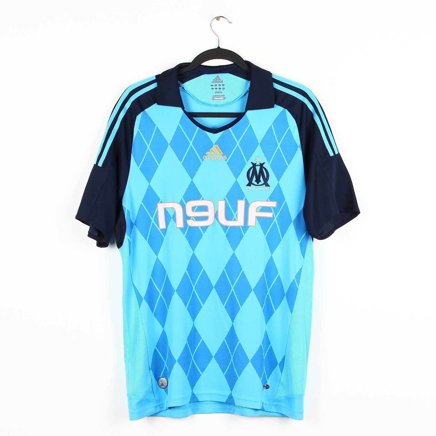 Olympique Marseille Spécial Maillot de foot 2009 - 2010. Sponsored by Direct Energie Olympique Marseille Spécial Maillot de foot 2009 - 2010. Sponsored by Direct Energie