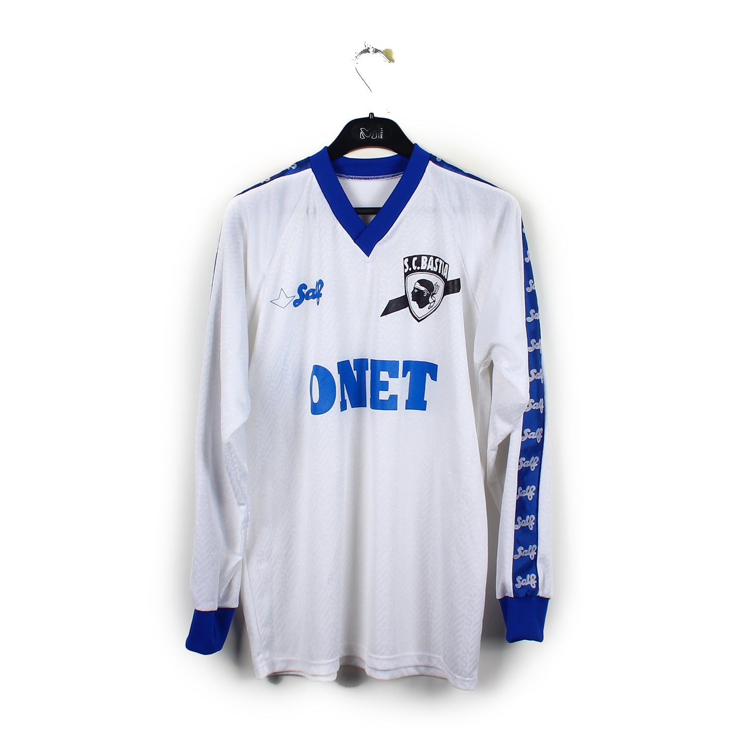 Maillot De Foot Vintage SC Bastia Années 70, Coq Sportif, Taille M, Authentique