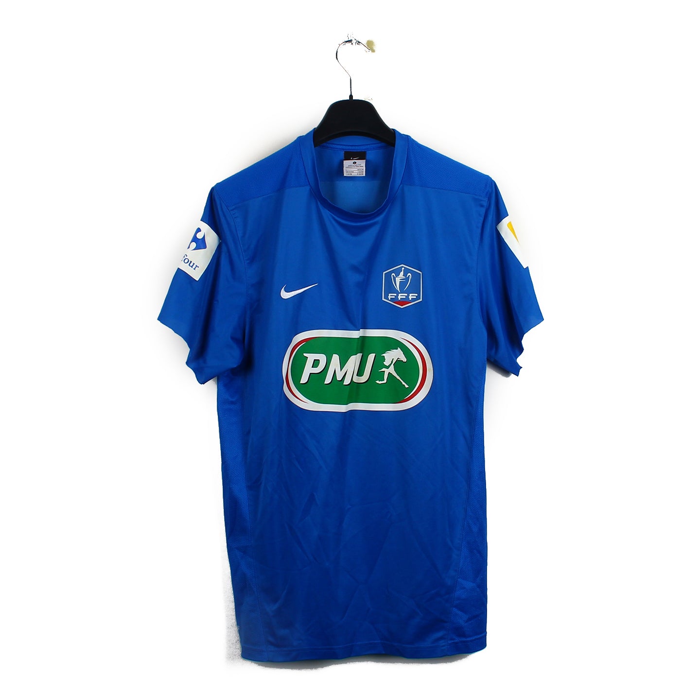 Maillot COUPE DE FRANCE porté n°13 ADIDAS vintage SFR shirt vert L/S TF1 XL Maillot COUPE DE FRANCE porté n°13 ADIDAS vintage SFR shirt vert L/S TF1 XL