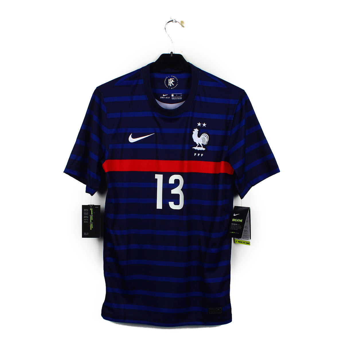 Maillot Nike Équipe De France Domicile 2020-2021 - Kanté N°13 - Taille S