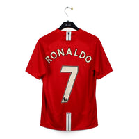 2007/09 - Manchester United - Ronaldo #7 (XL enfant)