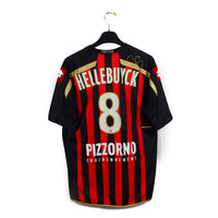 2010/11 - Nice OGC - Hellebuyck #8 (L) [MATCH ISSUE]
