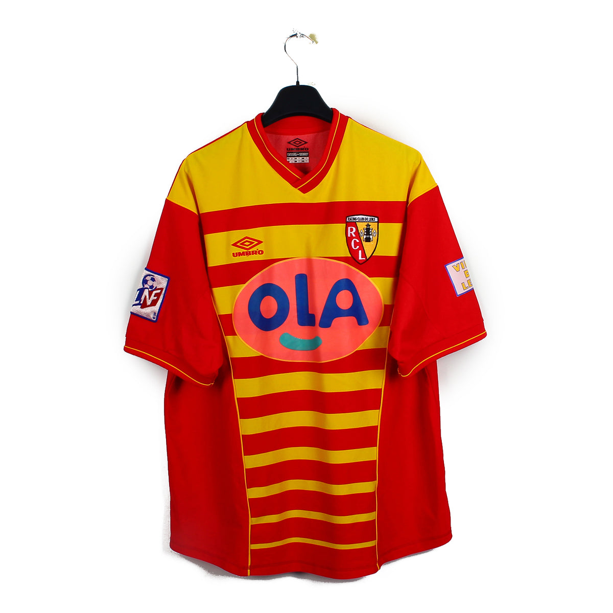 2000/01 - RC Lens - Sibierski #21 (2XL) [MATCH ISSUE]