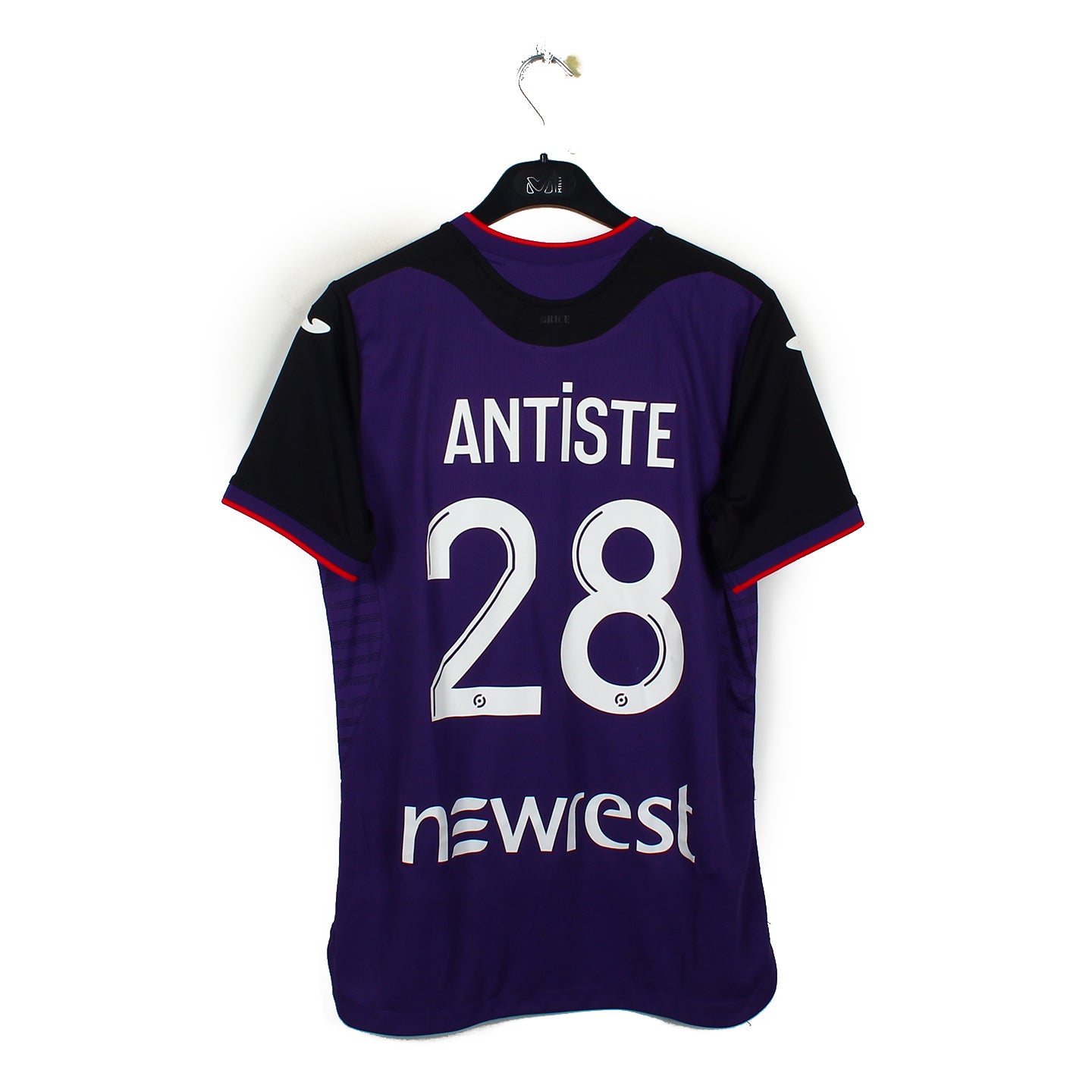 Toulouse Home Maillot de foot 2018 - 2019. Sponsored by Triangle Interim Toulouse Home Maillot de foot 2018 - 2019. Sponsored by Triangle Interim