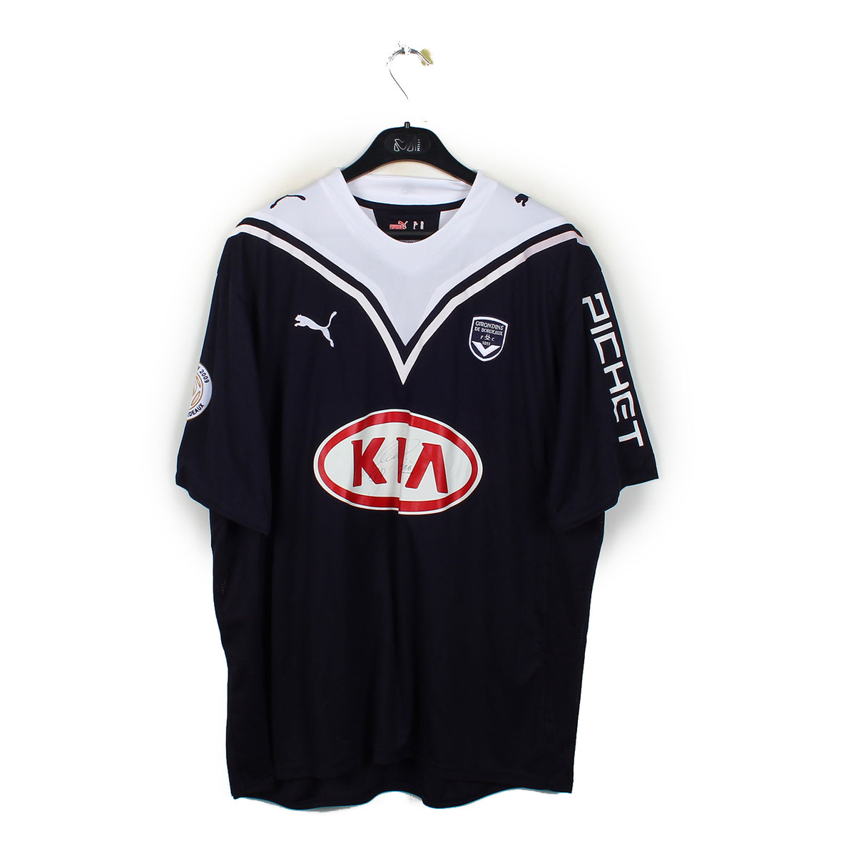 2009/10 - Girondins Bordeaux - Jussiê #10 (XL) *signé*