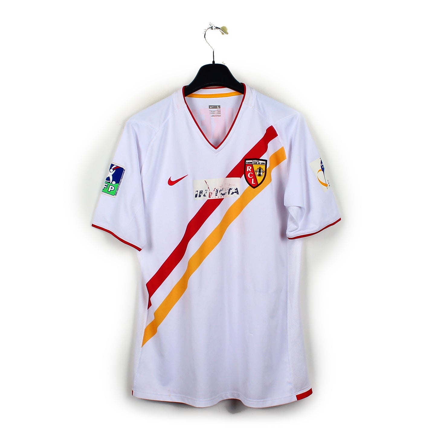 2007/08 - RC Lens - Laurenti #15 (L) [MATCH ISSUE] *signé*