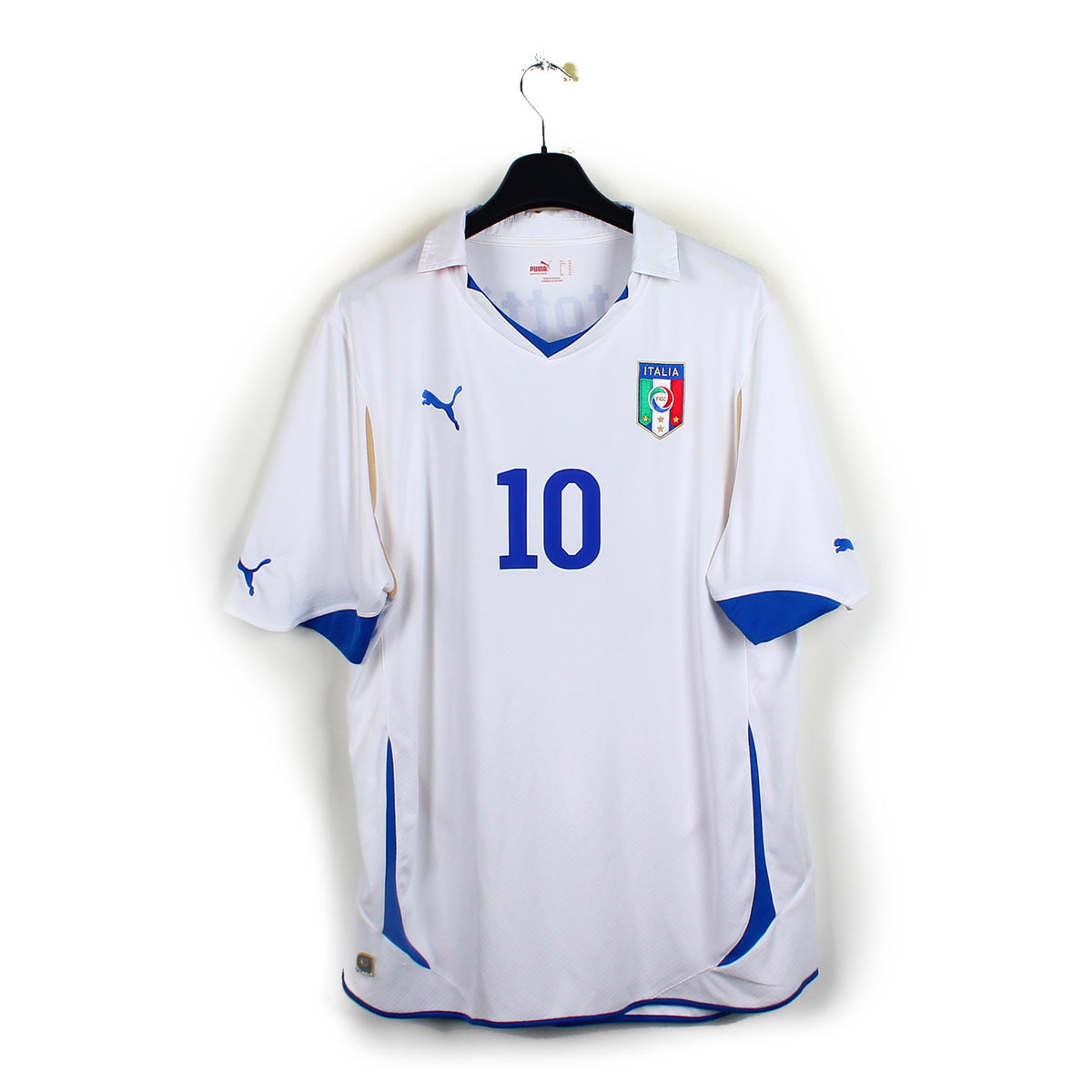 MAILLOT 10 FRANCESCO Totti Italian Team Replica Retro Italia Jersey Maglia / XL EUR 48,90 - FR