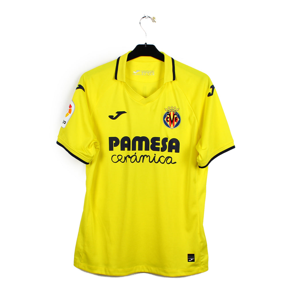 maillot porté match worn shirt unwashed maglia trikot Villarreal Paco Alcacer maillot porté match worn shirt unwashed maglia trikot Villarreal Paco Alcacer