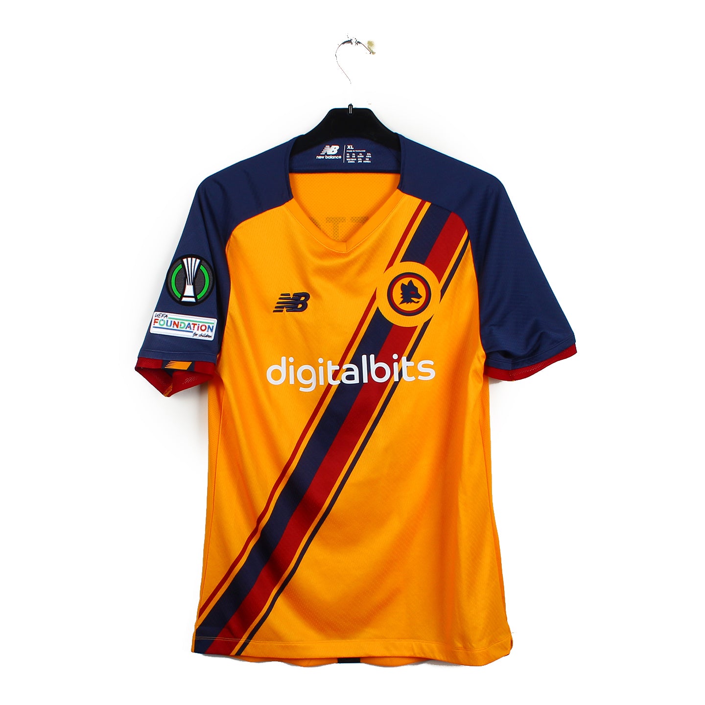 Maillot Roma Spinazzola Match Porté Issue Haut Jersey Camiseta Rétro Maillot Roma Spinazzola Match Porté Issue Haut Jersey Camiseta Rétro