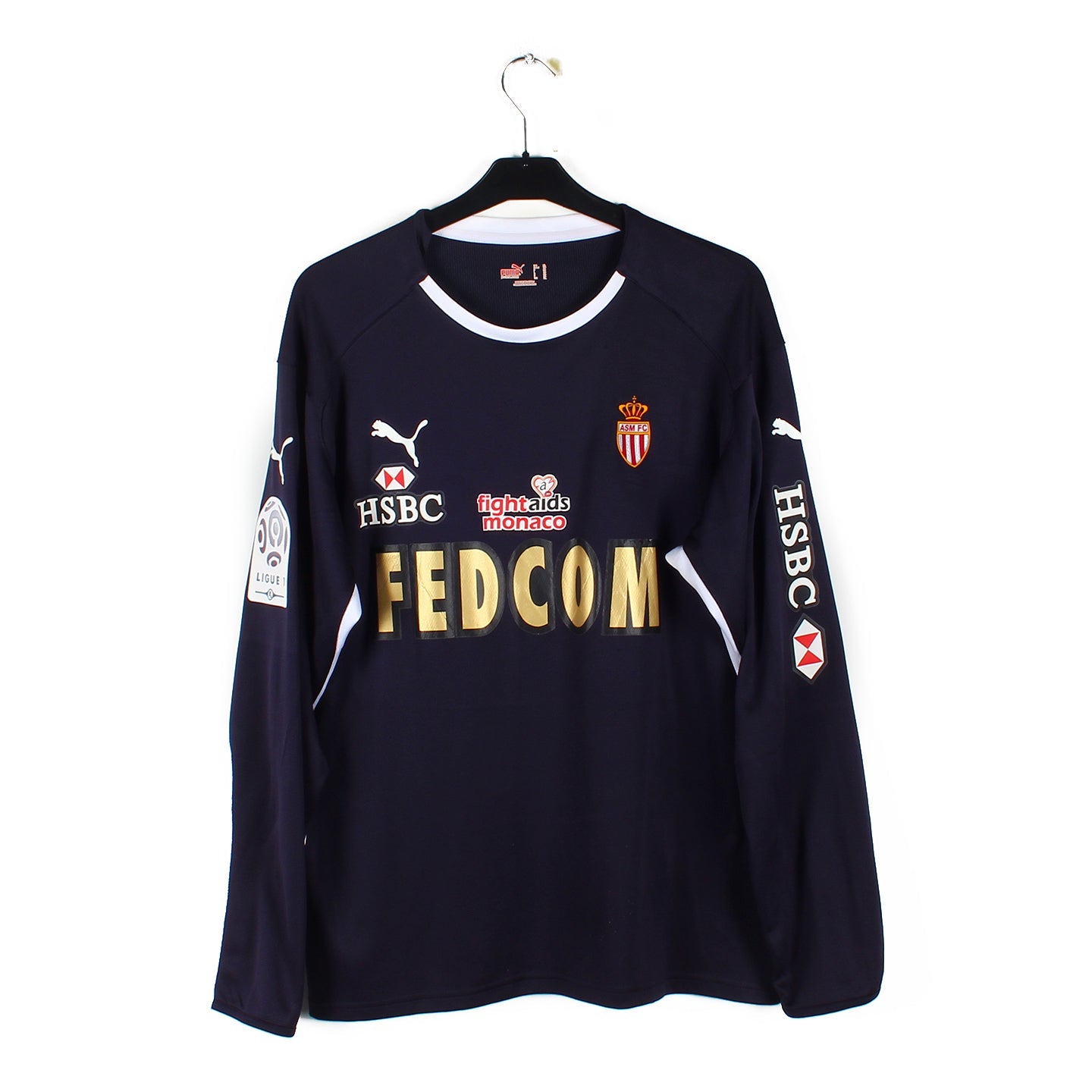 2009/10 - AS Monaco - Ruffier #16 (XL) [MATCH ISSUE]