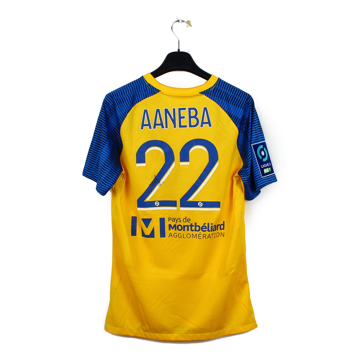 2022/23 - Sochaux Montbéliard FC - Aaneba #22 (M) [MATCHWORN vs Bastia]