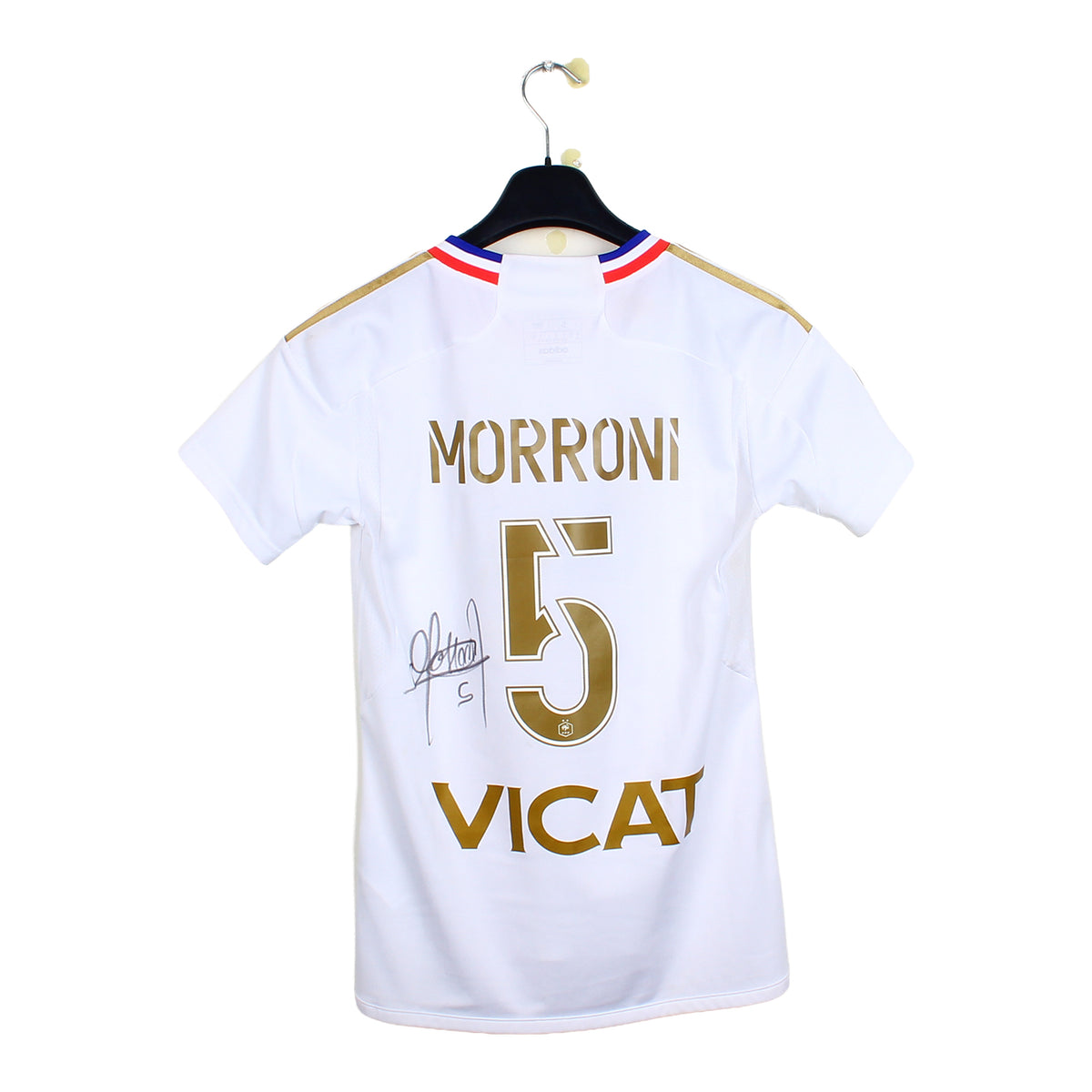 2022/23 - OL - Morroni #5 (S femme) [MATCH ISSUE] *signé*