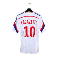 2014/15 - OL - Lacazette #10 (S) *signé*