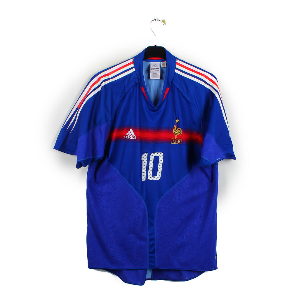 2004/06 - Equipe de France - Zidane #10 (L)