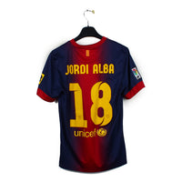 2012/13 - Barcelone - Jordi Alba #18 (L)
