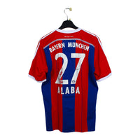 2014/15 - Bayern Munich - Alaba #27 (L) *signé*