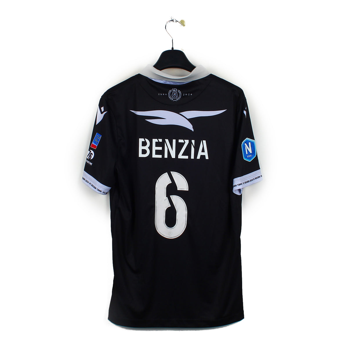 2024/25 - FC Rouen - Benzia #6 (L) [MATCH ISSUE]