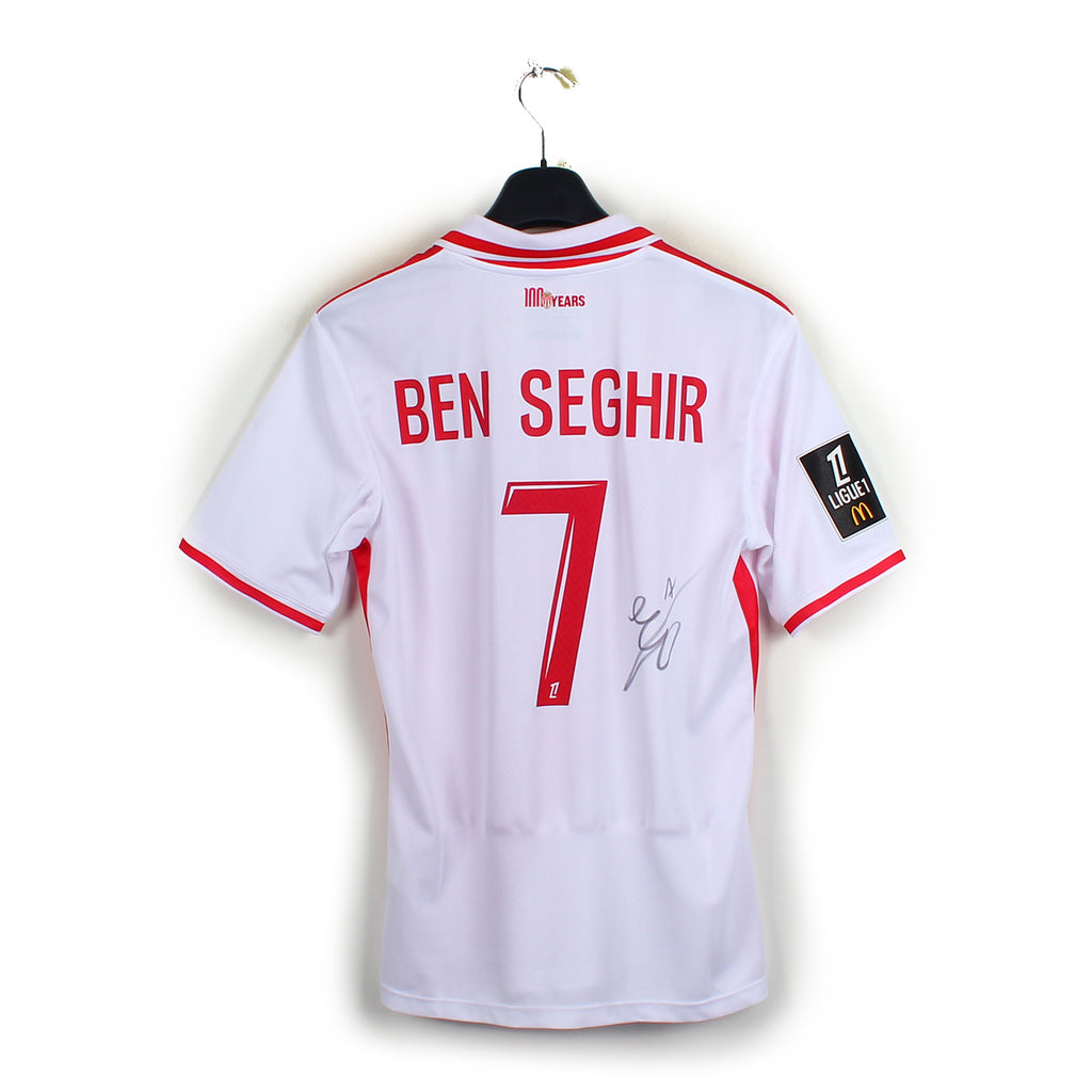 2024/25 - AS Monaco - Ben Seghir #7 (S) *signé*