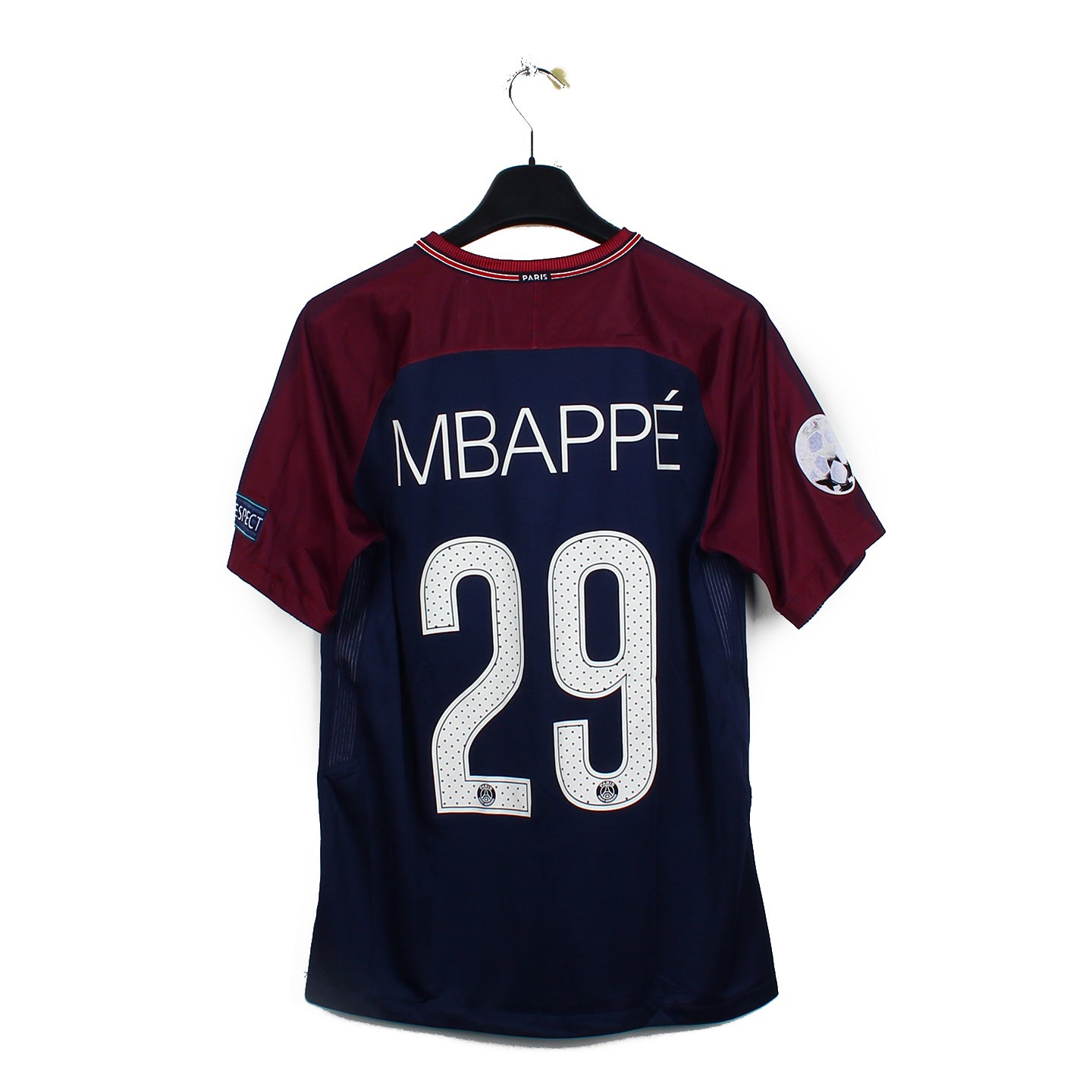 Flocage PSG 2017-2018 Mbappé 7 Maillot Domicile PSG 2017-2018 Avec Flocage PSG 2017-2018 Mbappé 7 Maillot Domicile PSG 2017-2018 Avec