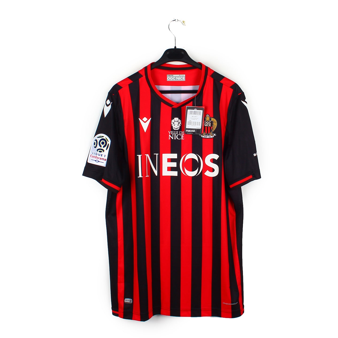 Maillot de Foot OGC Nice Adultes – Club des sports Courchevel Maillot de Foot OGC Nice Adultes – Club des sports Courchevel