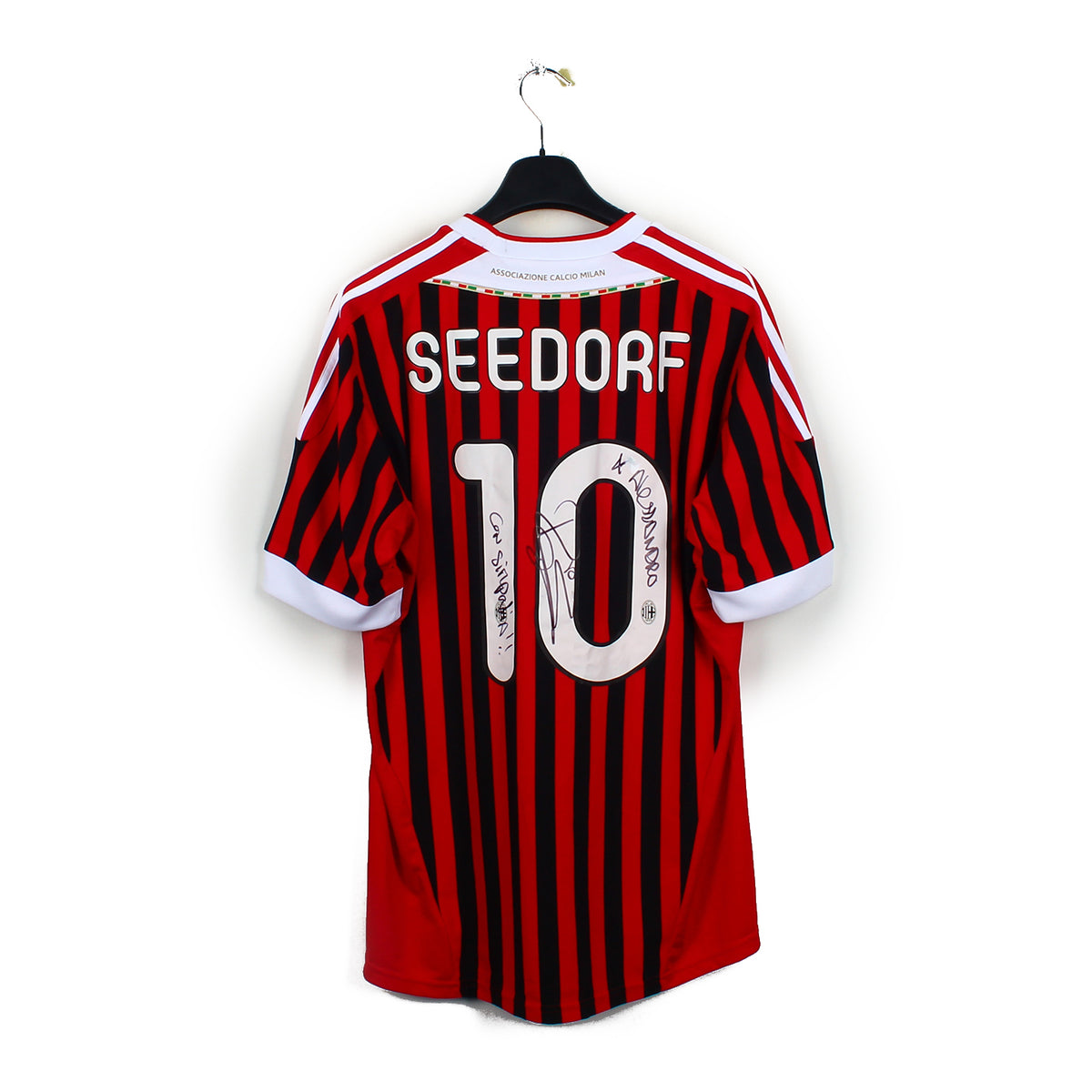 2011/12 - Milan AC - Seedorf #10 (L) *signé*