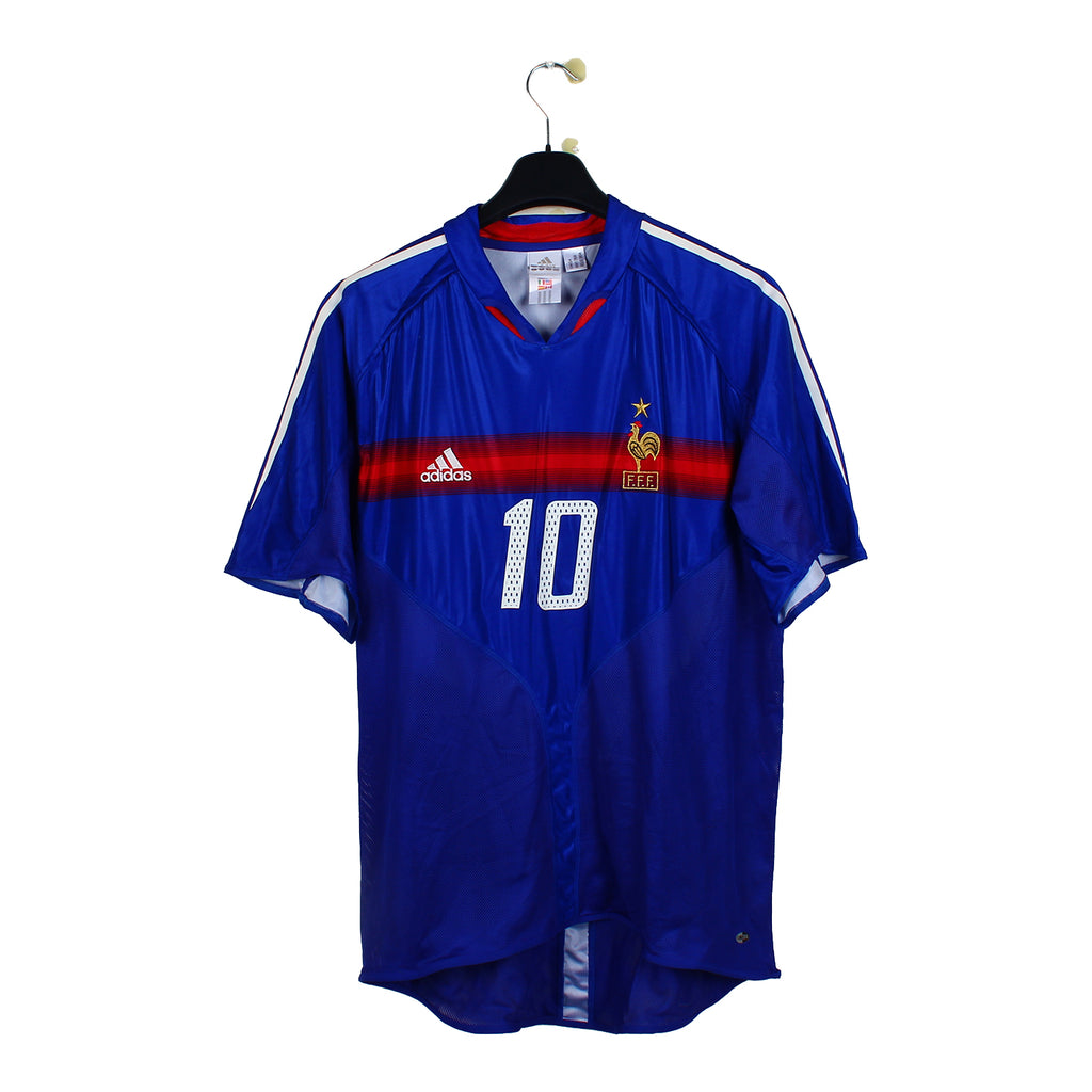 2004/06 - Equipe de France - Zidane #10 (L)