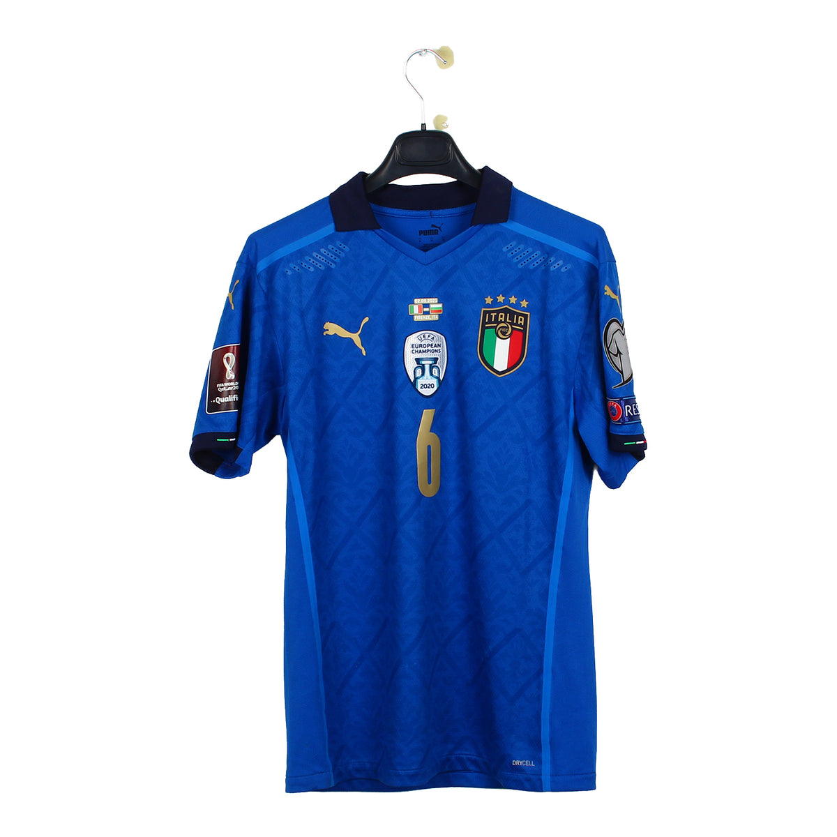 2020/21 - Italie - Verratti #6 (M) [WORN]
