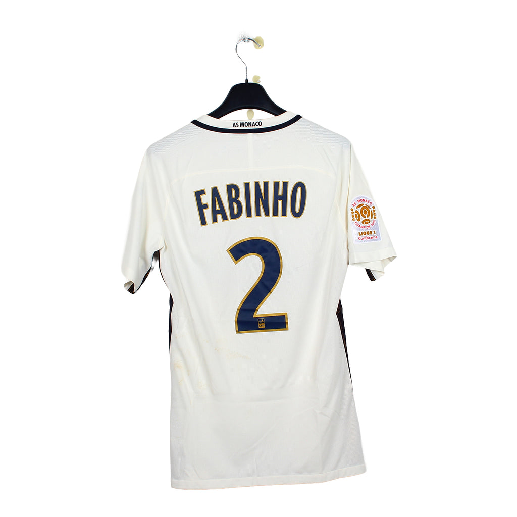 2016/17 - AS Monaco - Fabinho #2 (L) [WORN]
