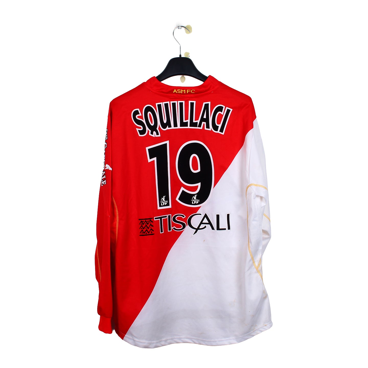 2002/03 - AS Monaco - Squillaci #19 (XL) [WORN]