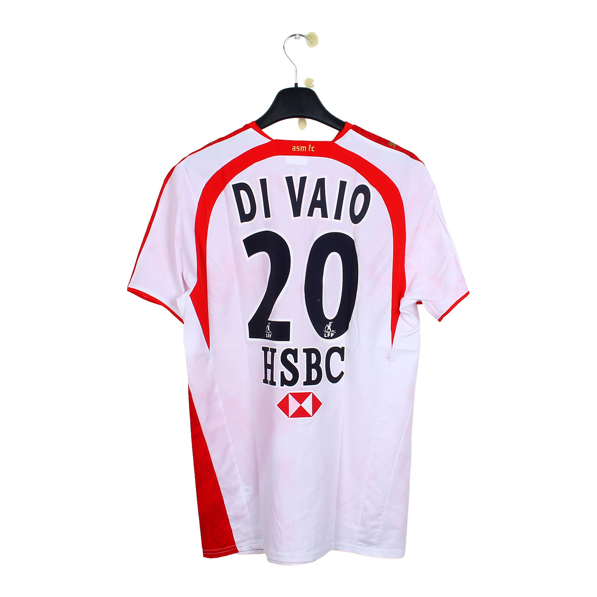 2006/07 - AS Monaco - Di Vaio #20 (L) [WORN]